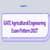 GATE Agricultural Engineering Exam Pattern 2026: Marking Scheme, Mode of Exam, Duration